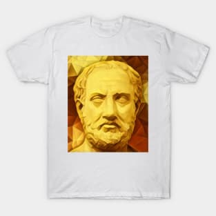 Thucydides Golden Portrait | Thucydides Artwork 9 T-Shirt